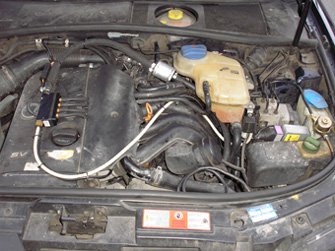 Установка ГБО на Audi A6
