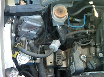 Установка ГБО на Fiat Linea