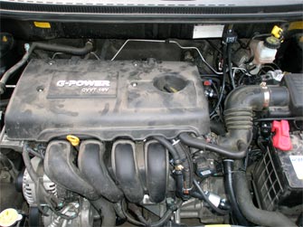 Установка газобаллонного оборудования на Geely Emgrand 7