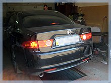 Установка ГБО на Honda Accord