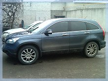 Установка ГБО на Honda CRV 2,4