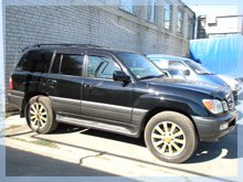 Установка ГБО на Lexus LX470