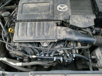 Устройство ГБО 4-го поколения на Mazda 3