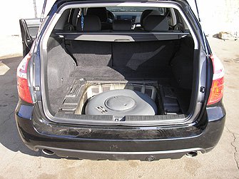Установка ГБО на Subaru Outback