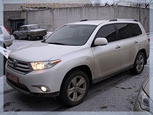 Установка ГБО на Toyota Highlander